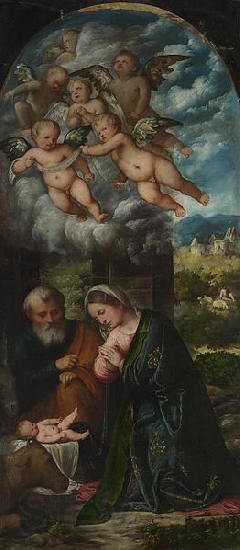 Girolamo Romanino The Nativity Germany oil painting art